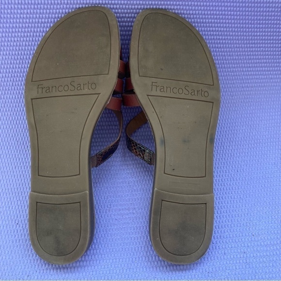 Franco Sarto Graceleigh Sandal, Women's Size 10m Color Reddish Brown - Picture 6 of 7